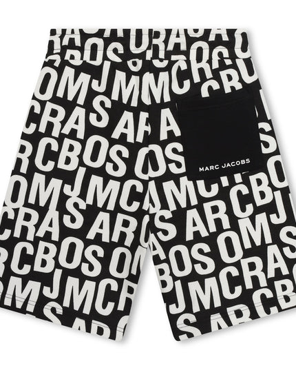 marc-jacobs-w60140-09b-ku-Black Bermuda Shorts