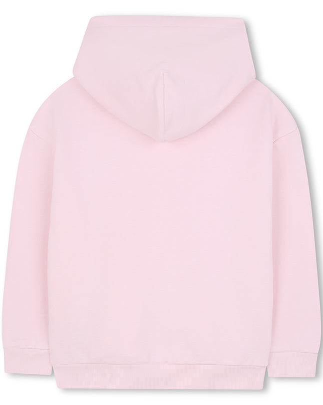 Kids Atelier-Marc Jacobs-Pink Hooded Sweatshirt