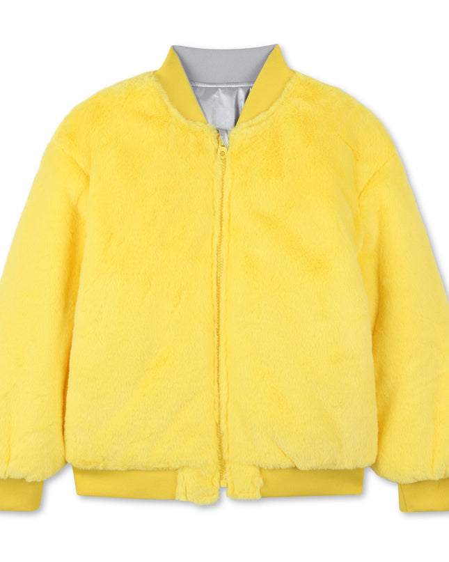 Kids atelier-Marc Jacobs-Yellow Reversible Jacket