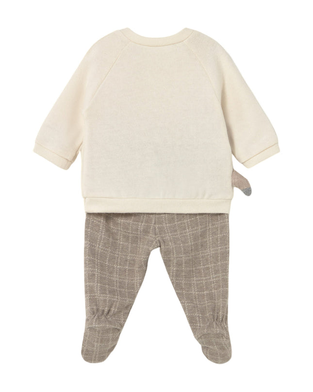 Kids Atelier-Mayoral-Newborn Boy Pants and Sweater Set