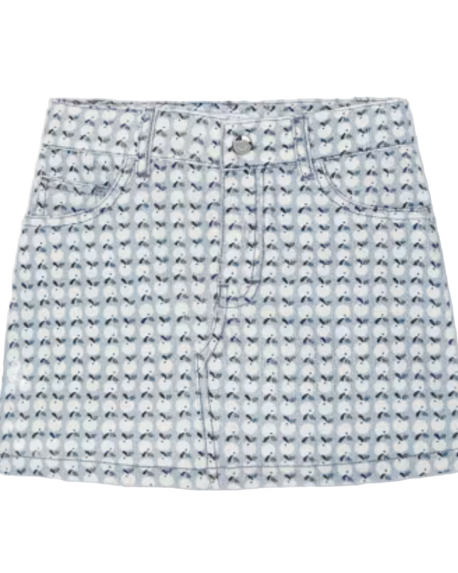 Kids Atelier- Mayoral- Girl Floral Corduroy Skirt