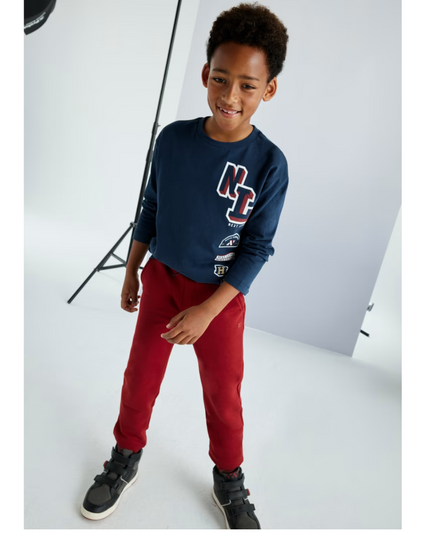 Kids Atelier- Mayoral- Boy Basic Tracksuit Bottoms