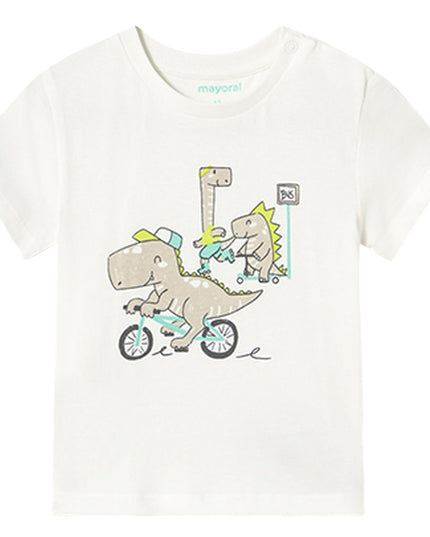Kids Atelier-Mayoral-Baby Dinosaur T-Shirt