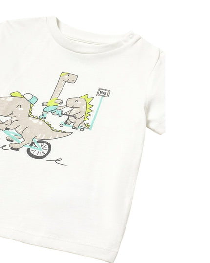 Kids Atelier-Mayoral-Baby Dinosaur T-Shirt