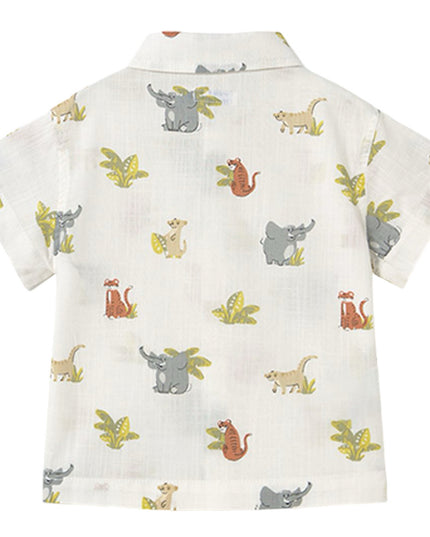 Kids Atelier-Mayoral-Printed Baby Shirt