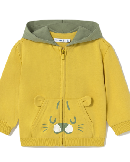 Kids Atelier-Mayoral-Gold Lion Cub Sweatshirt