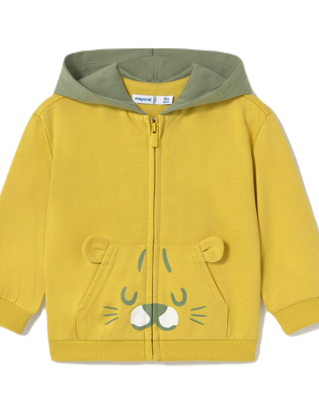 Kids Atelier-Mayoral-Gold Lion Cub Sweatshirt