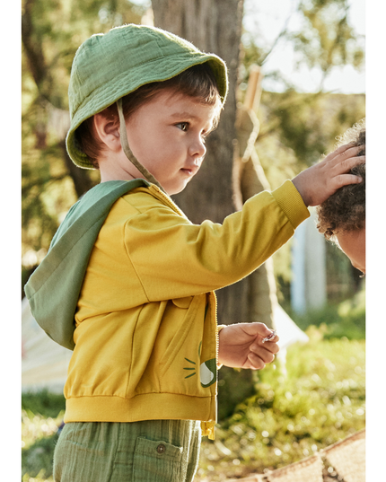 Kids Atelier-Mayoral-Gold Lion Cub Sweatshirt