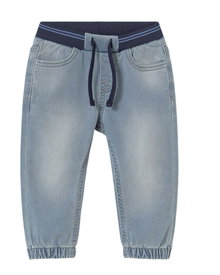 Kids Atelier-Mayoral-Baby Jeans With Adjustable Waist