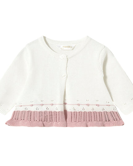 Kids Atelier-Mayoral-Newborn 3-Piece Knit Set