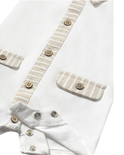 Newborn Boy 2 piece Romper Set