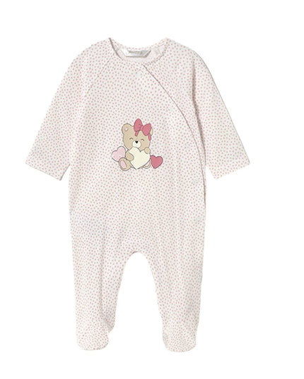 Kids Atelier-Mayoral-Newborn Girl Teddy Romper