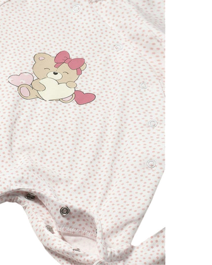 Kids Atelier-Mayoral-Newborn Girl Teddy Romper