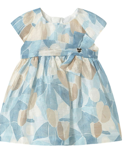 Kids Atelier-Mayoral-Baby Floral Printed Dress