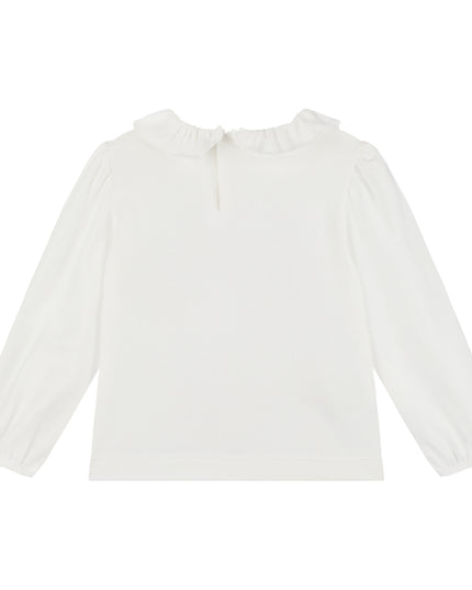 Kids Atelier-Mayoral-Pink Collar Dragonfly Graphic Shirt