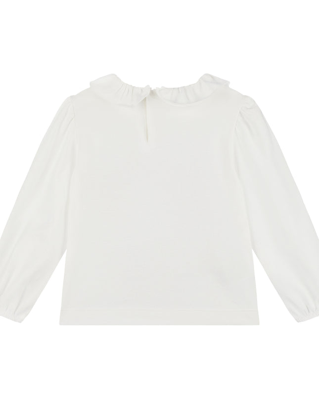 Kids Atelier-Mayoral-Pink Collar Dragonfly Graphic Shirt