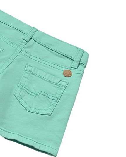 Kids Atelier-Mayoral-Teal Lake Bermuda Shorts