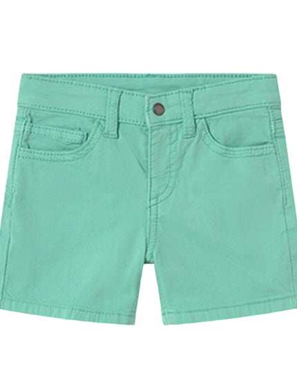 Kids Atelier-Mayoral-Teal Lake Bermuda Shorts