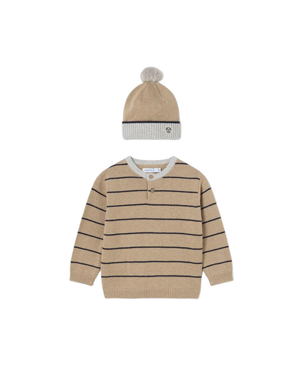 Kids Atelier-Mayoral-Sweater And Hat