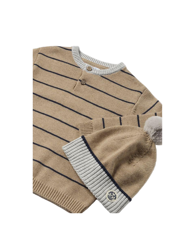 Kids Atelier-Mayoral-Sweater And Hat