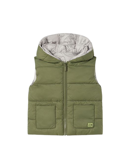 Kids Atelier- Mayoral- Reversible Printed Padded Gilet