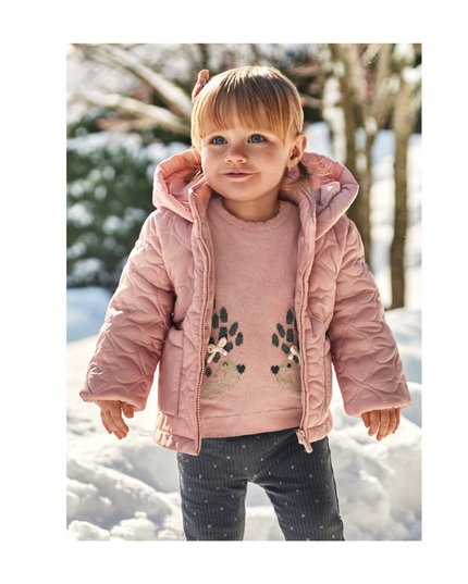 Kids Atelier-Mayoral- Baby Quilted Heart Jacket-