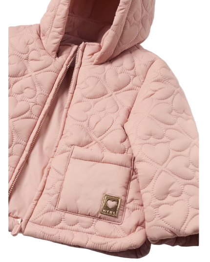 Kids Atelier-Mayoral- Baby Quilted Heart Jacket-