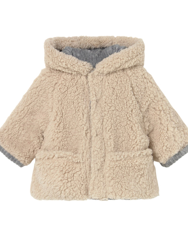 Kids Atelier-Mayoral-Baby Reversible Coat