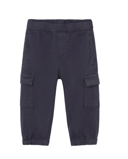 Kids Atelier-Mayoral-Baby Cargo Pants with Pockets