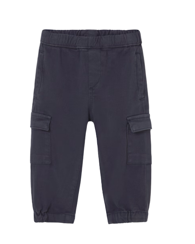 Kids Atelier-Mayoral-Baby Cargo Pants with Pockets