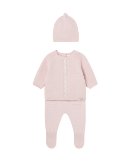 Kids Atelier-Mayoral- Newborn 3 Piece Knit Set