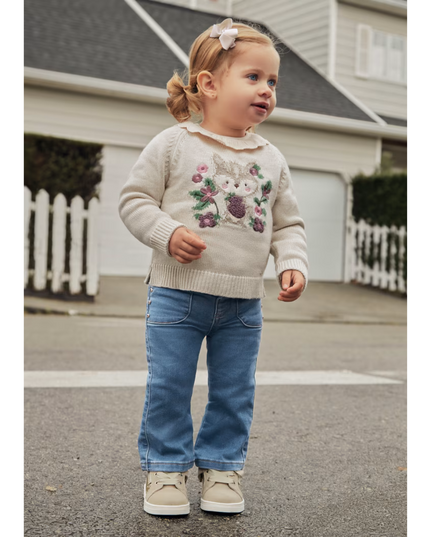 Kids Atelier- Mayoral- Long Flared Jeans Baby