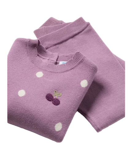 Kids Atelier- Mayoral-Baby Knit Pants and Sweater Set