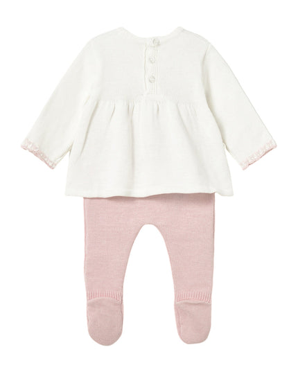 Kids Atelier-Mayoral-Crystal Footed Legging sett