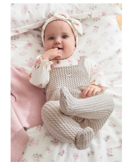 Kids Atelier-Mayoral- Baby Girl Romper and Headband Set