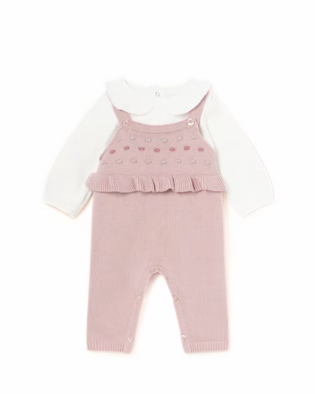 KidsAtelier-Mayoral-Newborn Girl 3 Piece Knit Set