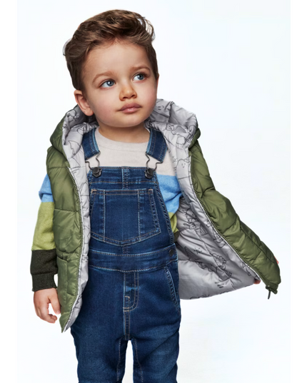 Kids Atelier- Mayoral- Baby Denim Overalls