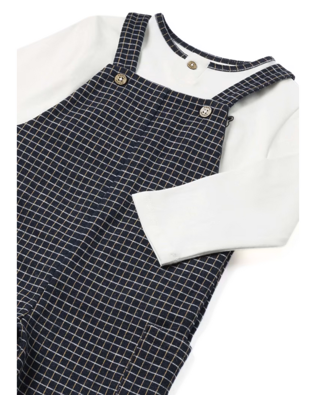 Kids Atelier- Mayoral- Baby Dungarees and T-Shirt
