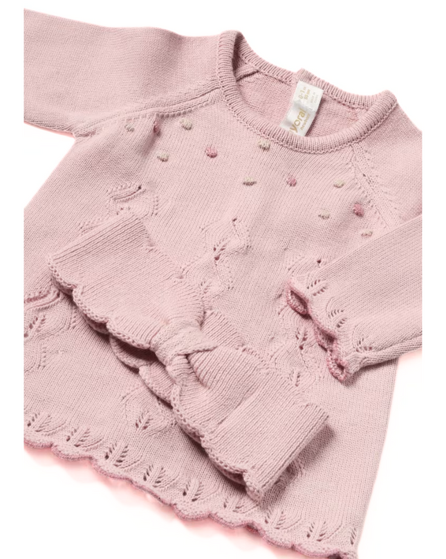 Kids Atelier- Mayoral- Newborn Girl 3 Piece Knit Set