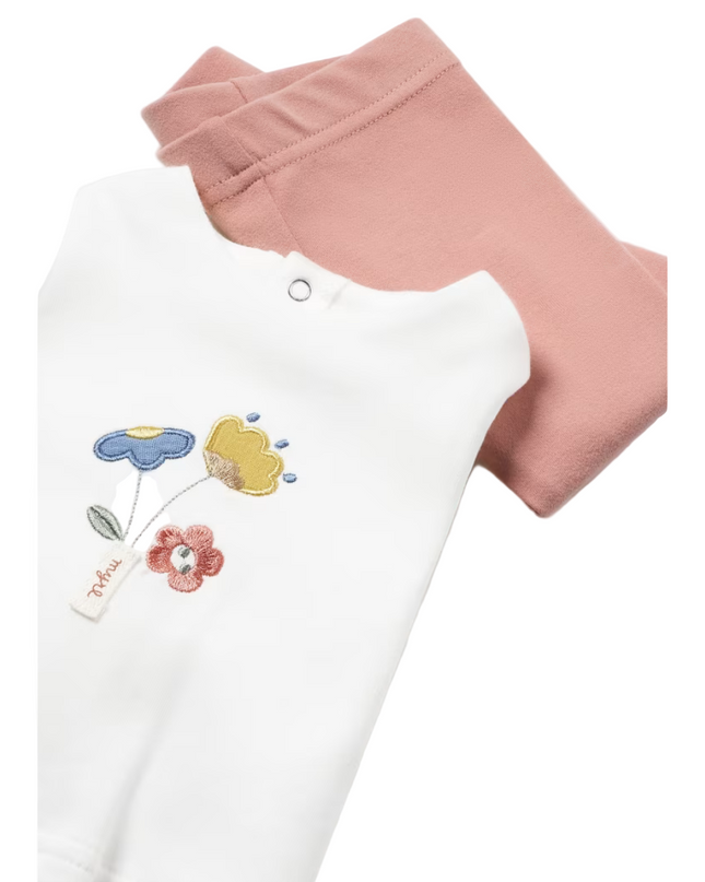 Kids Atelier-Mayoral-Newborn Girl 3 Piece Floral Set