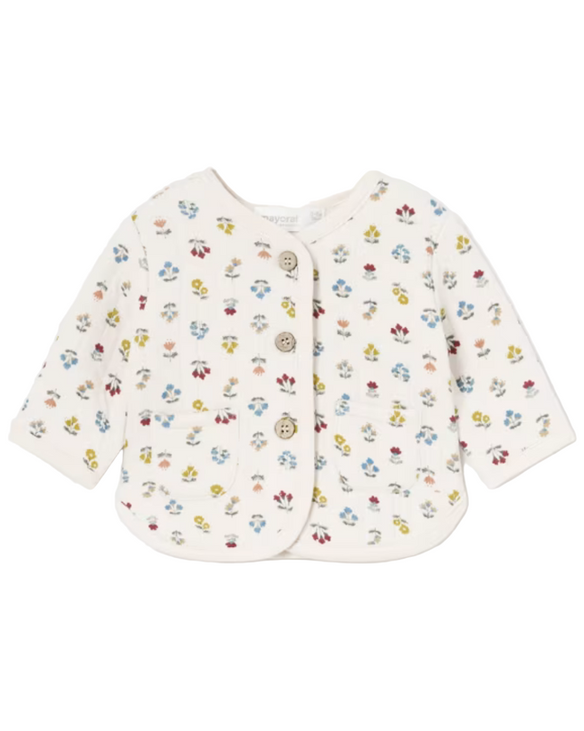 Kids Atelier-Mayoral-Newborn Girl 3 Piece Floral Set