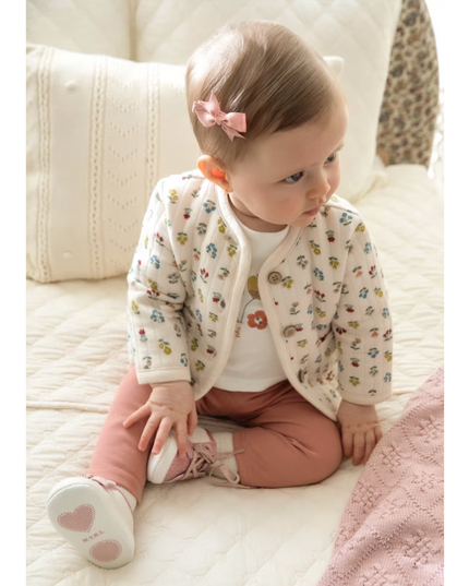 Kids Atelier-Mayoral-Newborn Girl 3 Piece Floral Set
