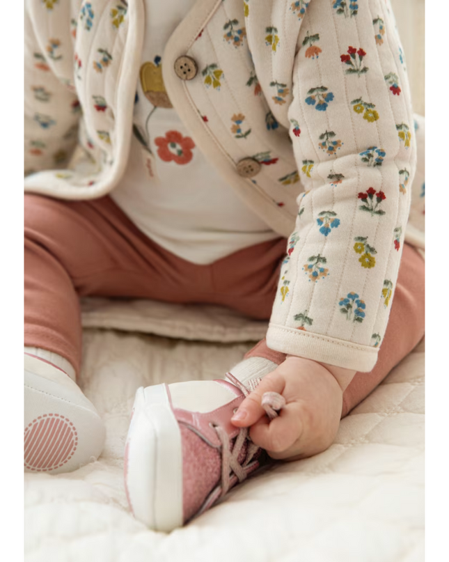 Kids Atelier-Mayoral-Newborn Girl 3 Piece Floral Set
