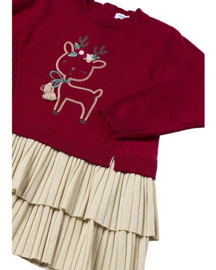 Kids Atelier- Mayoral- Baby Combined Knit Dress