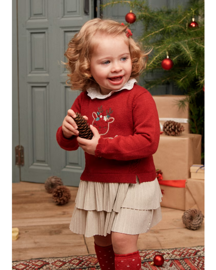 /kids Atelier- Mayoral- Baby Combined Knit Dress