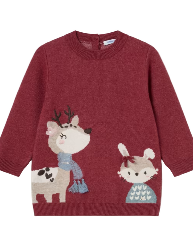 Kids Atelier- Mayoral- Baby Knit Sweater Dress
