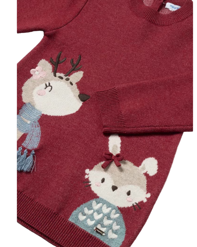 Kids Atelier-Mayoral-Baby Knit Sweater Dress