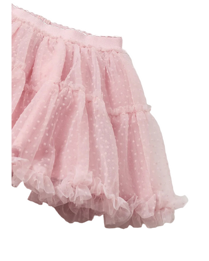 Kids Atelier-Mayoral-Rose Tulle Skirt