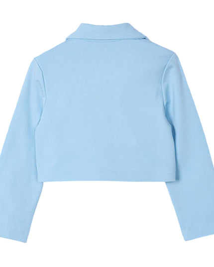 Kids Atelier-Mayoral-Cropped Sky Jacket