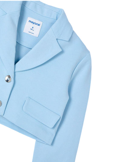 Kids Atelier-Mayoral-Cropped Sky Jacket